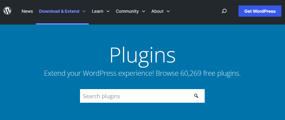 WordPress Plugins Repository